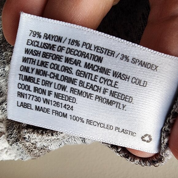 Art Class Juniors Gray Lace Hooded Pullover Sweater Size XL (14/16) - Picture 9 of 13